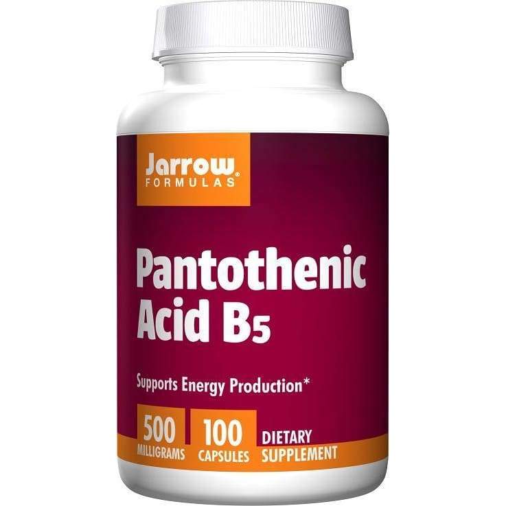 Pantothenic Acid B5, 500mg - 100 caps