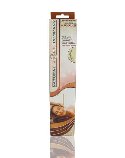 Natural Ear Candle Company Natural Earcandle Lemongrass, 1 Pair