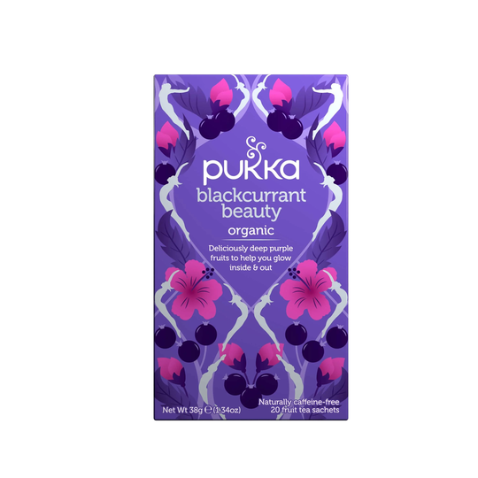 Pukka Blackcurrant Beauty Tea, 20Bags