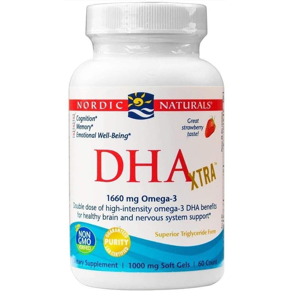 DHA Xtra, 1660mg Strawberry - 60 softgels