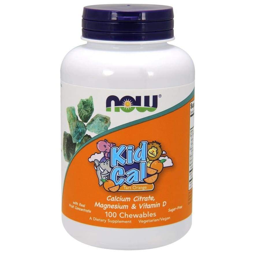 Kid Cal, Tart Orange - 100 chewables
