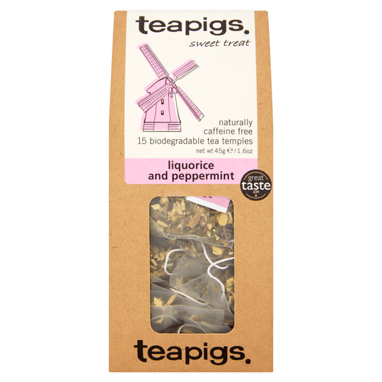 Teapigs Liquorice & Peppermint Tea, 15 Bags