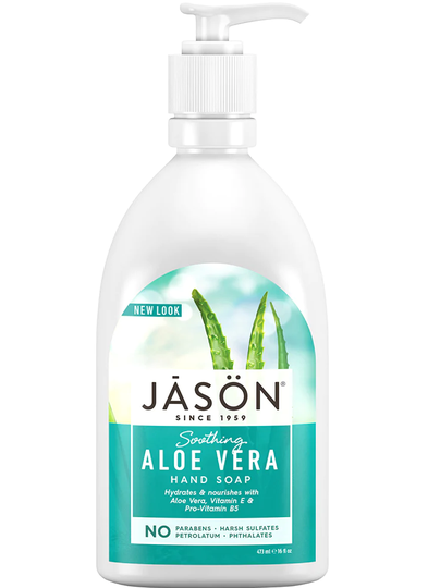 Jason Natural Soothing Aloe Vera Hand Soap 473ml
