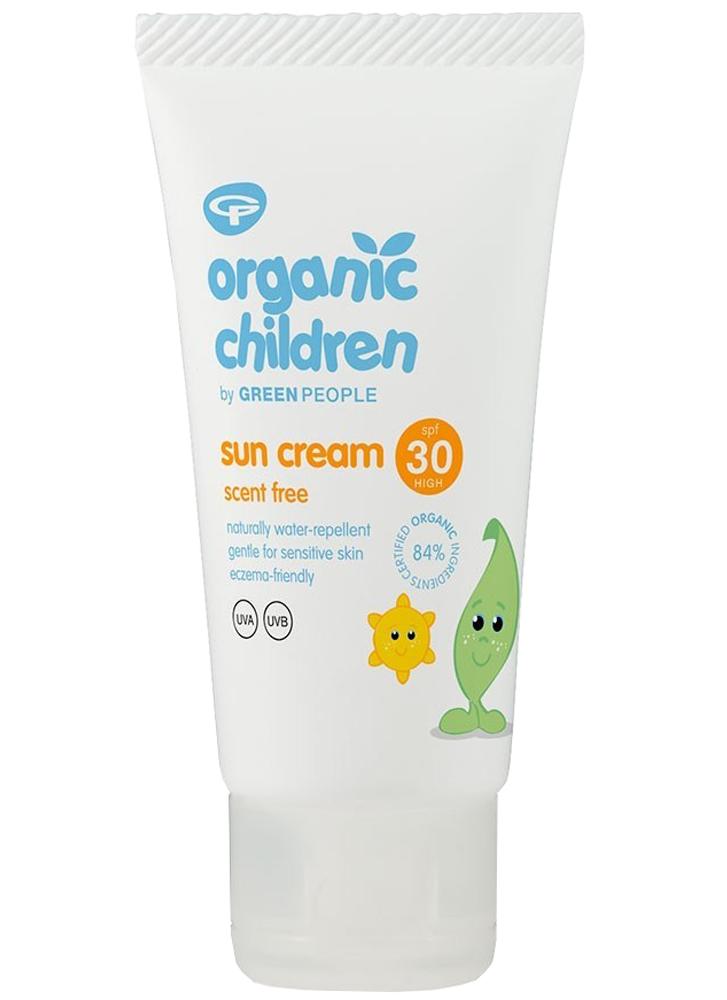 Green People Children Sun Lotion Scent Free SPF30 Travel 50ml