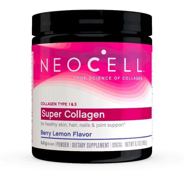 Super Collagen Type 1 & 3, Berry Lemon - 190 grams