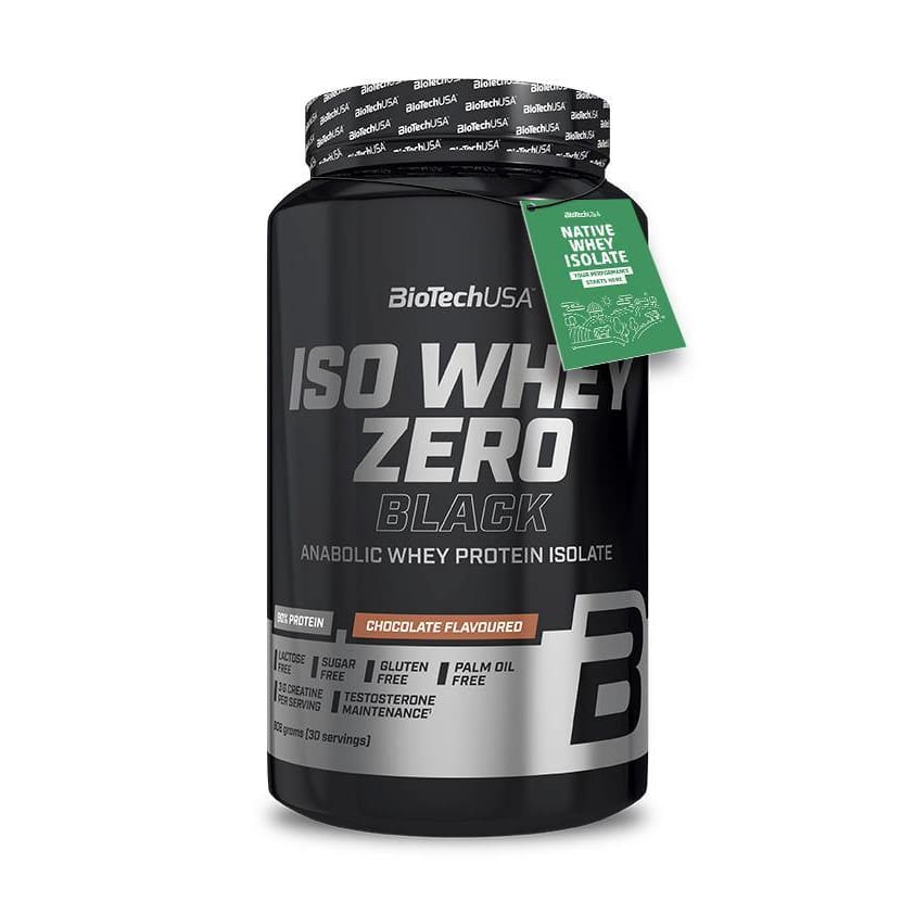 Iso Whey Zero Black, Strawberry - 908 grams
