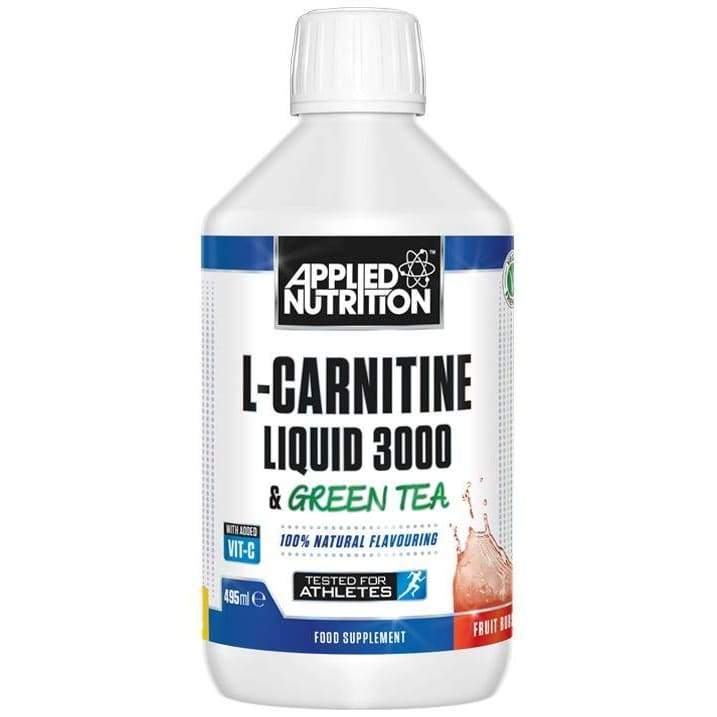 L-Carnitine Liquid 3000 & Green Tea, Tangy Orange - 495 ml.
