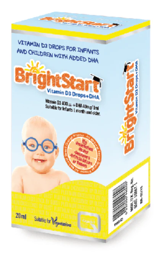 Quest Bright Start Vitamin D3 Drops, 20ml