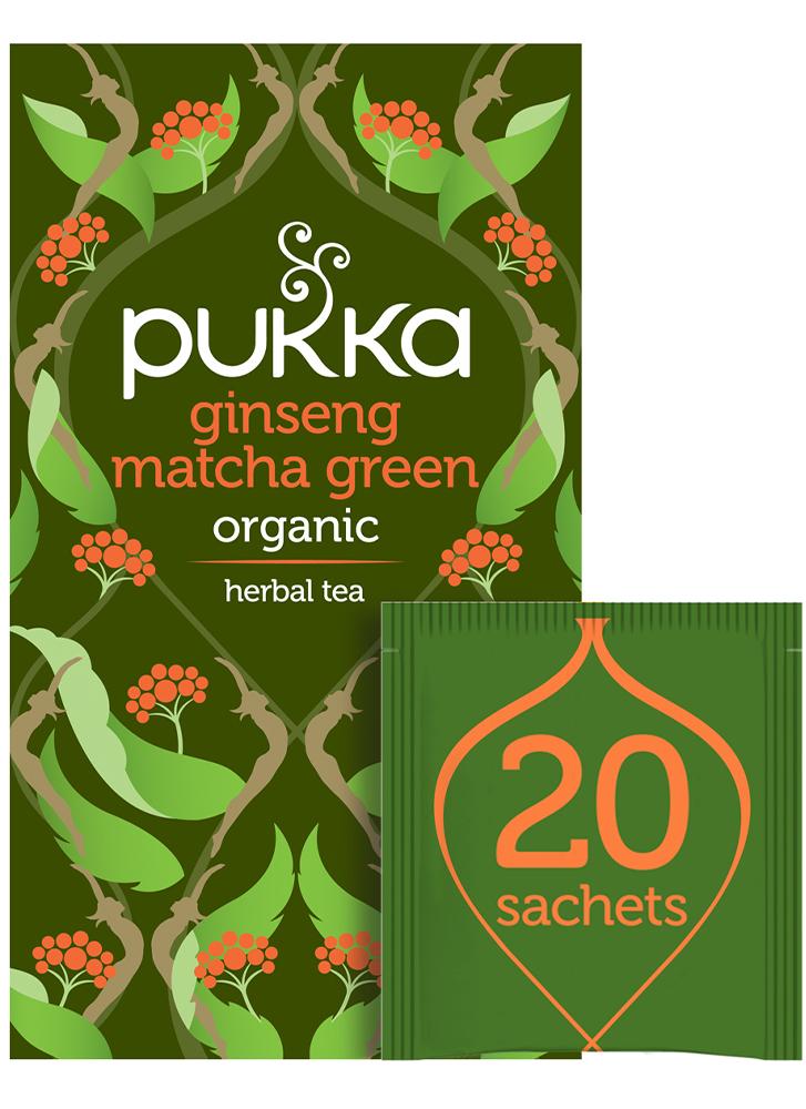 Pukka Ginseng Matcha Green Tea