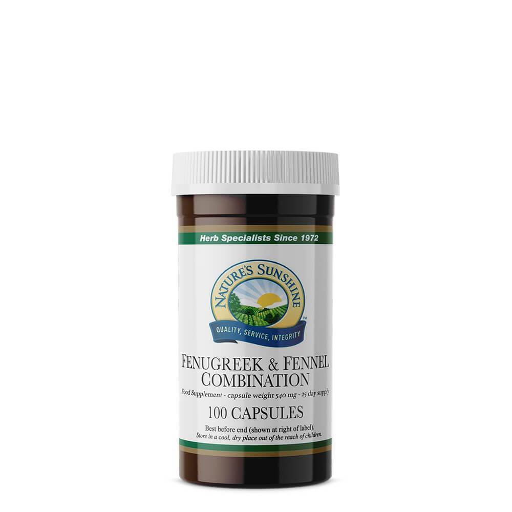 Fenugreek and Fennel Combination (100 Capsules)