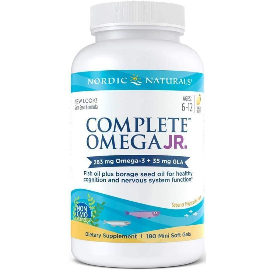 Complete Omega Junior, 283mg Lemon - 180 softgels