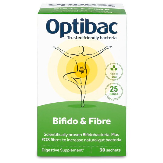 Optibac Probiotics Bifido & Fibre, 30 Sachets