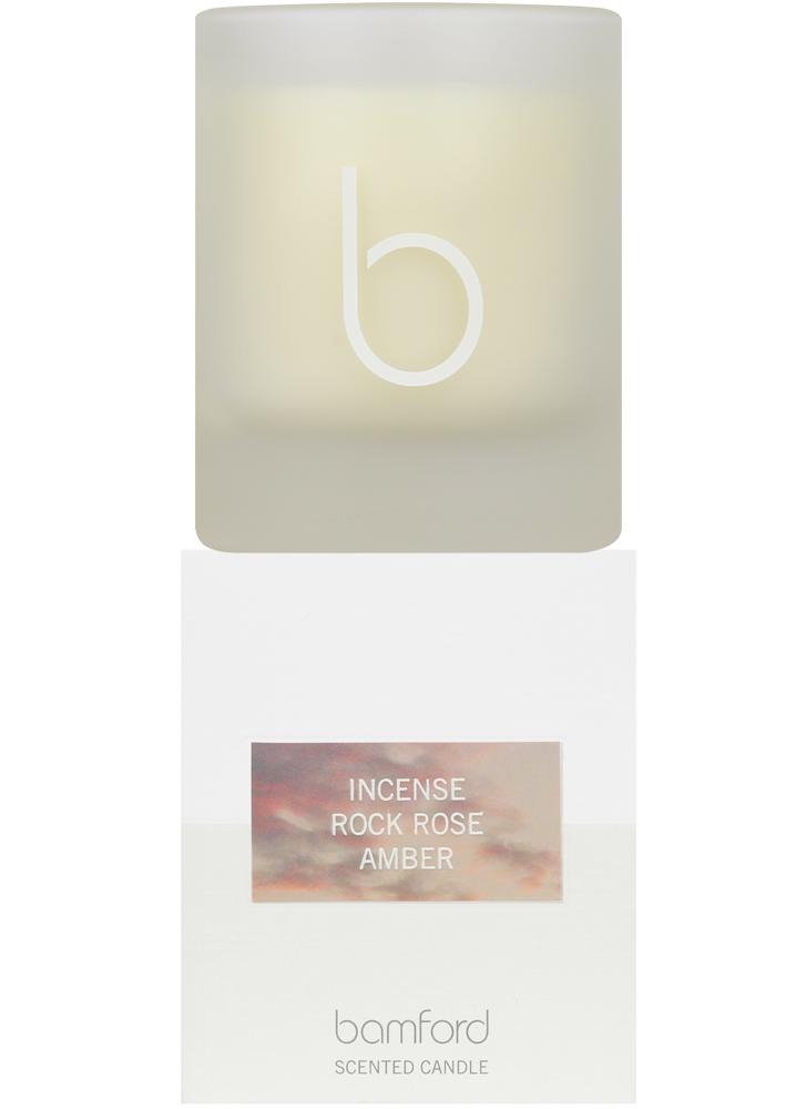 Bamford Incense Rock Rose Amber 1 Wick Candle