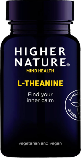 Higher Nature L-Theanine, 100mg, 30 VCapsules