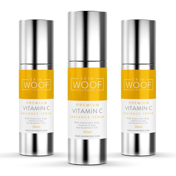 3 PACK OF SKIN WOOF VITAMIN C RADIANCE SERUM