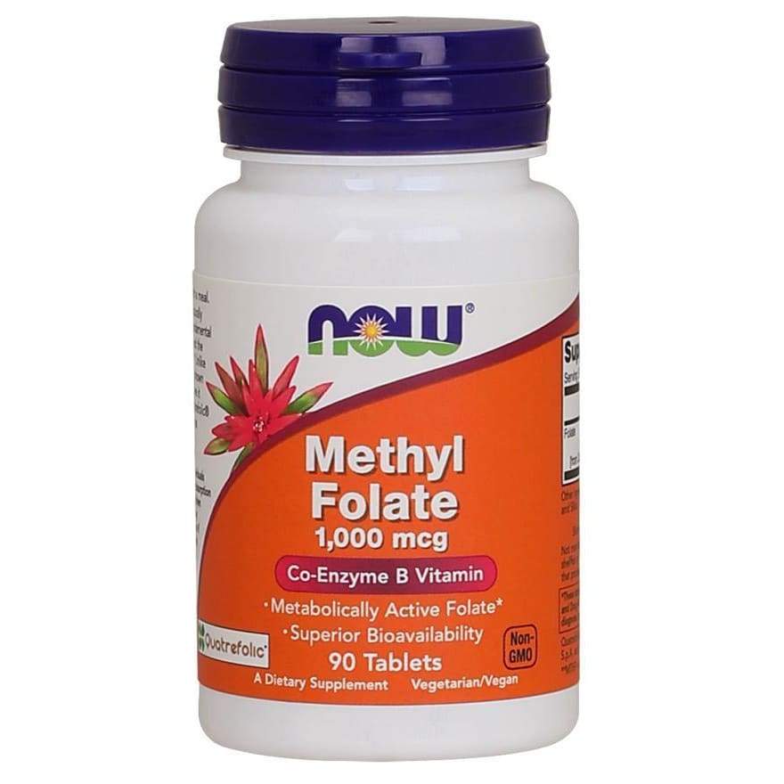 Methyl Folate, 1000mcg - 90 tablets