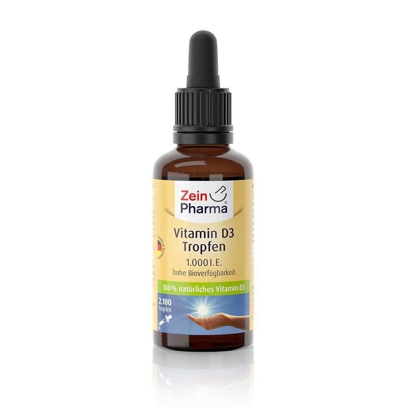 Vitamin D3 Drops, 1000 IU - 50 ml.