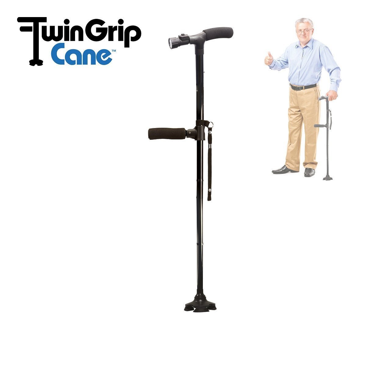 Twin Grip Cane