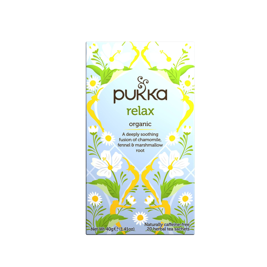 Pukka Relax, Camomile - Fennel, 20Bags