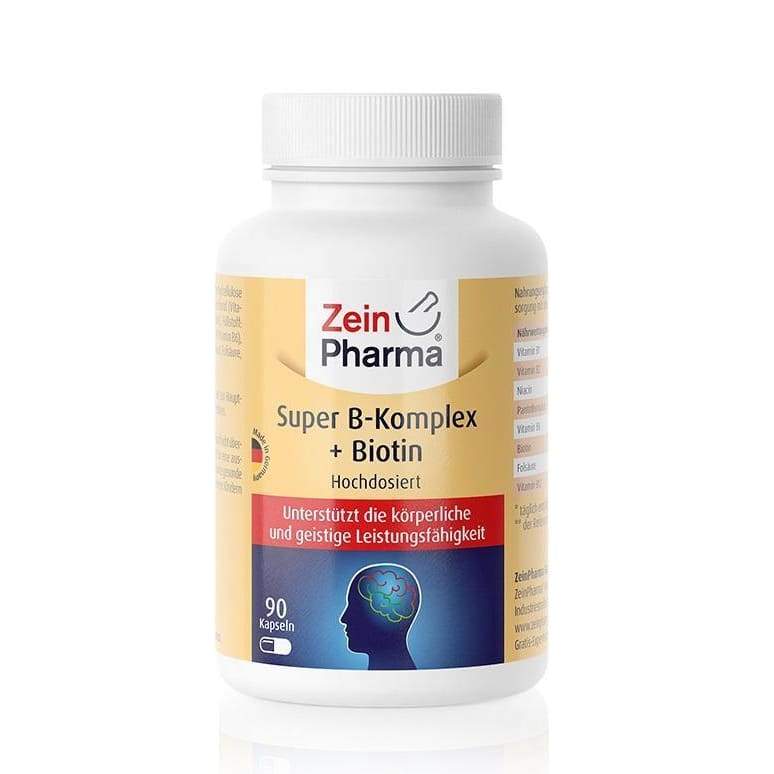 Super B-Komplex + Biotine - 90 caps
