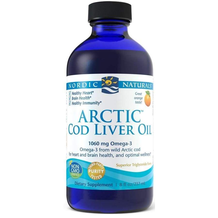 Arctic Cod Liver Oil, 1060mg Orange - 237 ml.