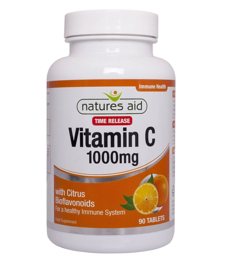 Natures Aid Vitamin C 1000mg Time Release, 300mg, 90 Tablets