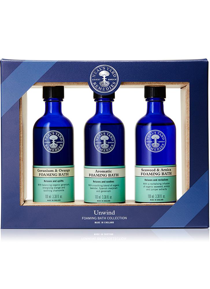 Neal's Yard Remedies Unwind Foaming Bath Collection
