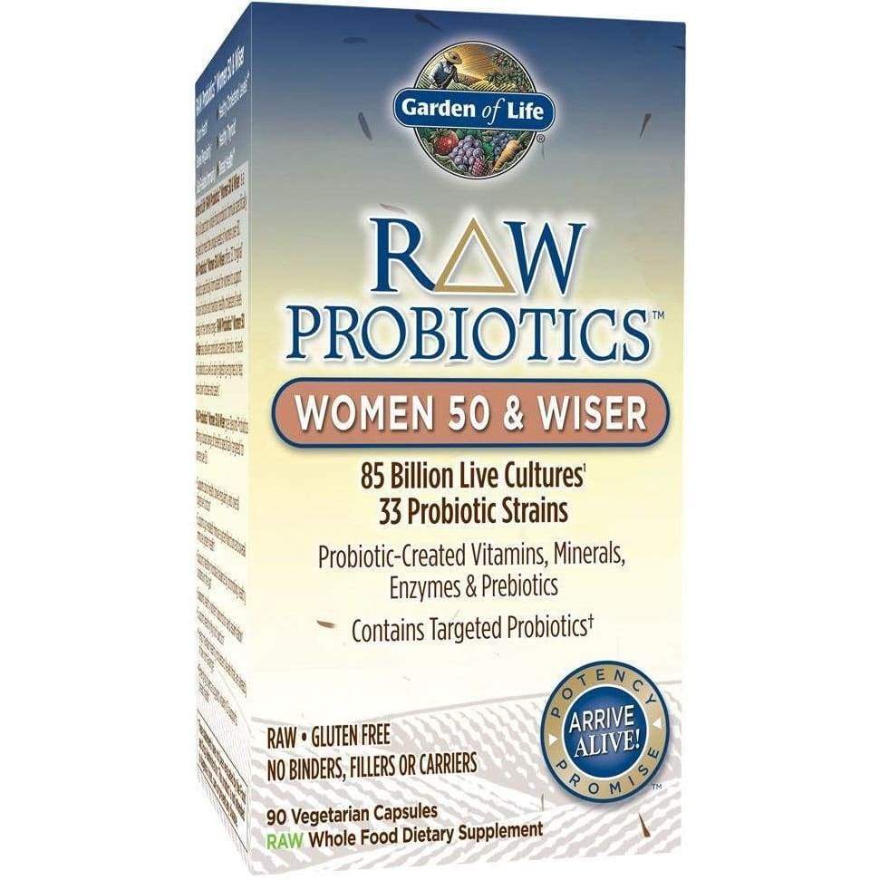 RAW Probiotics Women 50 & Wiser - 90 vcaps