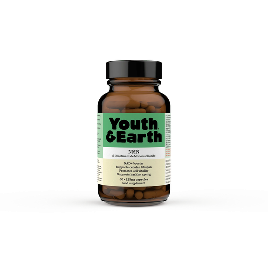 Youth & Earth NMN (Nicotinamide Mononeucleotide) 125mg, 60CAPS
