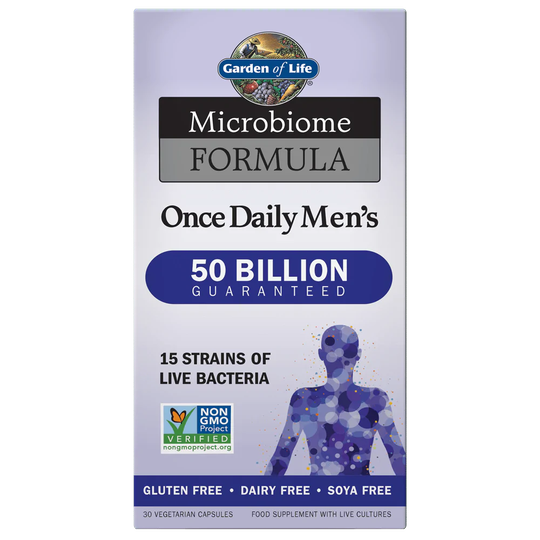 Garden Of Life Microbiome OnceDaily Mens, 30 Capsules