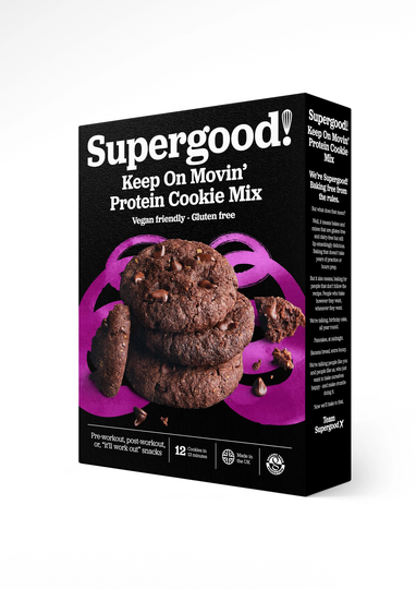 Supergood Keep on Movin Protein Cookie Mix, 200g