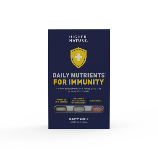 Higher Nature Daily Nutrient Pack - Immunity, 28 Capsules