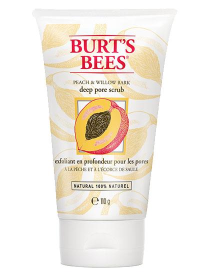 Burt's Bees Peach & Willow Bark Deep Pore Scrub
