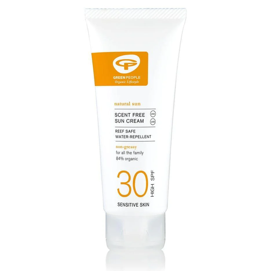 Green People Scent Free Sun Cream SPF30 - Travel Size