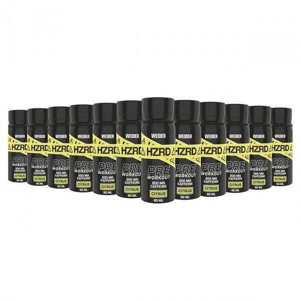 HZRD Shot, Citrus - 12 x 60 ml.