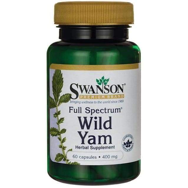 Full Spectrum Wild Yam, 400mg - 60 caps
