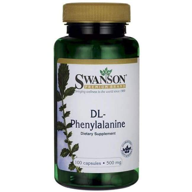 DL-Phenylalanine, 500mg - 100 caps