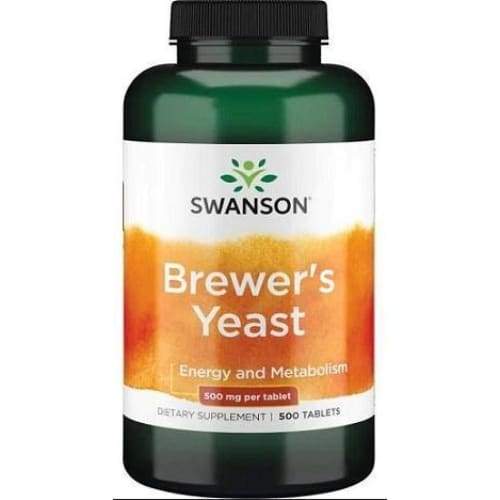 Brewer's Yeast, 500mg - 500 tablets
