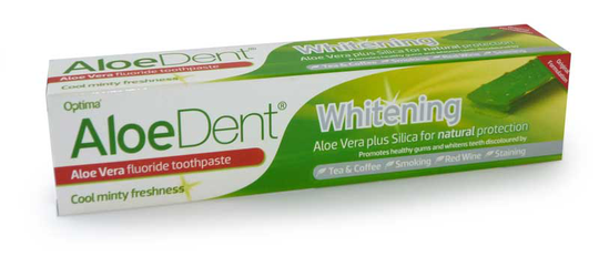 Aloe Dent Whitening Fluoride Toothpaste, 100ml