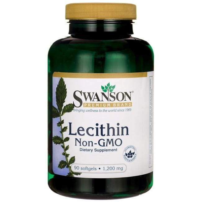 Lecithin Non-GMO, 1200mg - 90 softgels