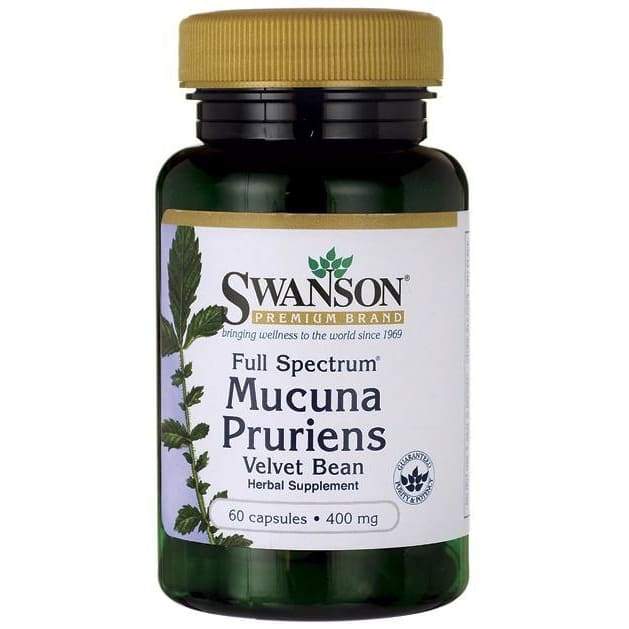 Full Spectrum Mucuna Pruriens, 400mg - 60 caps