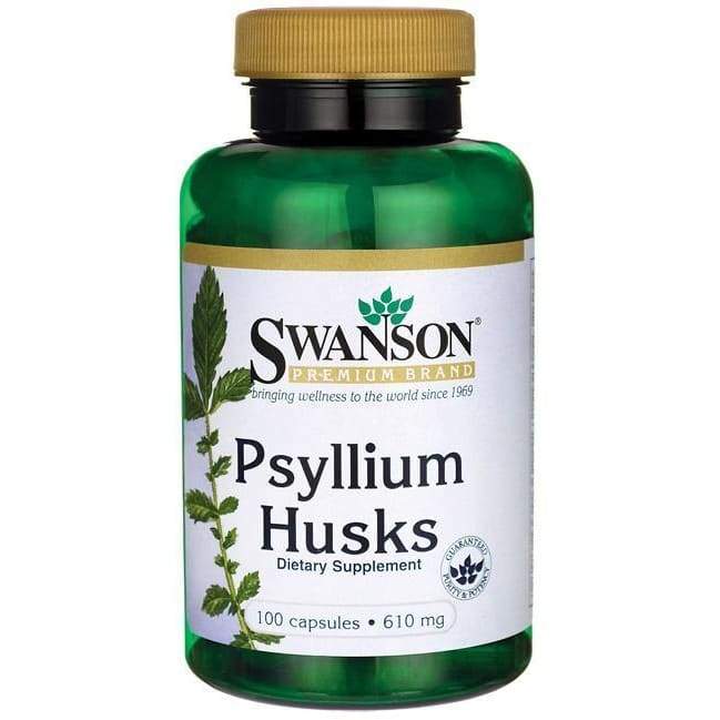 Psyllium Husks, 610mg - 100 caps