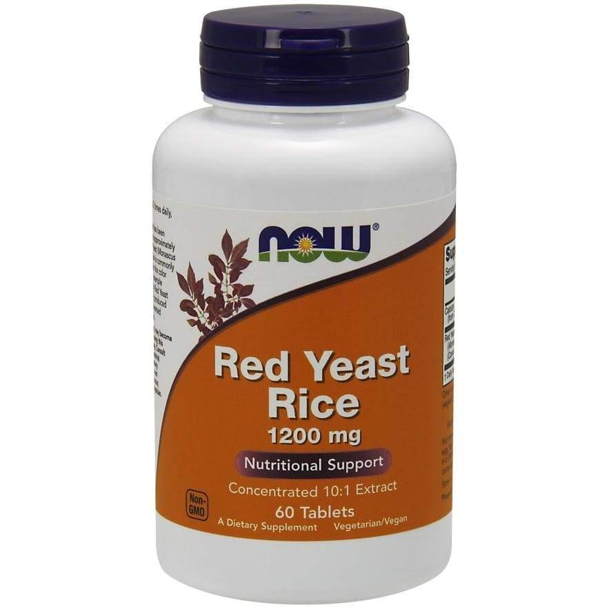 Red Yeast Rice Concentrated 10:1 Extract, 1200mg - 60 tablets