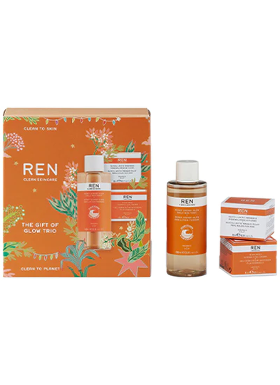 REN Clean Skincare The Gift Of Glow Trio 3 items