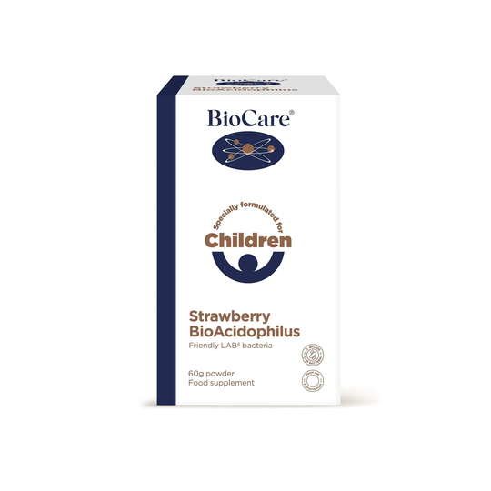 Biocare Children's Bio-Acidophilus, 60gr, Strawberry