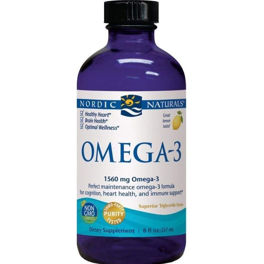 Omega-3, 1560mg Lemon - 237 ml.