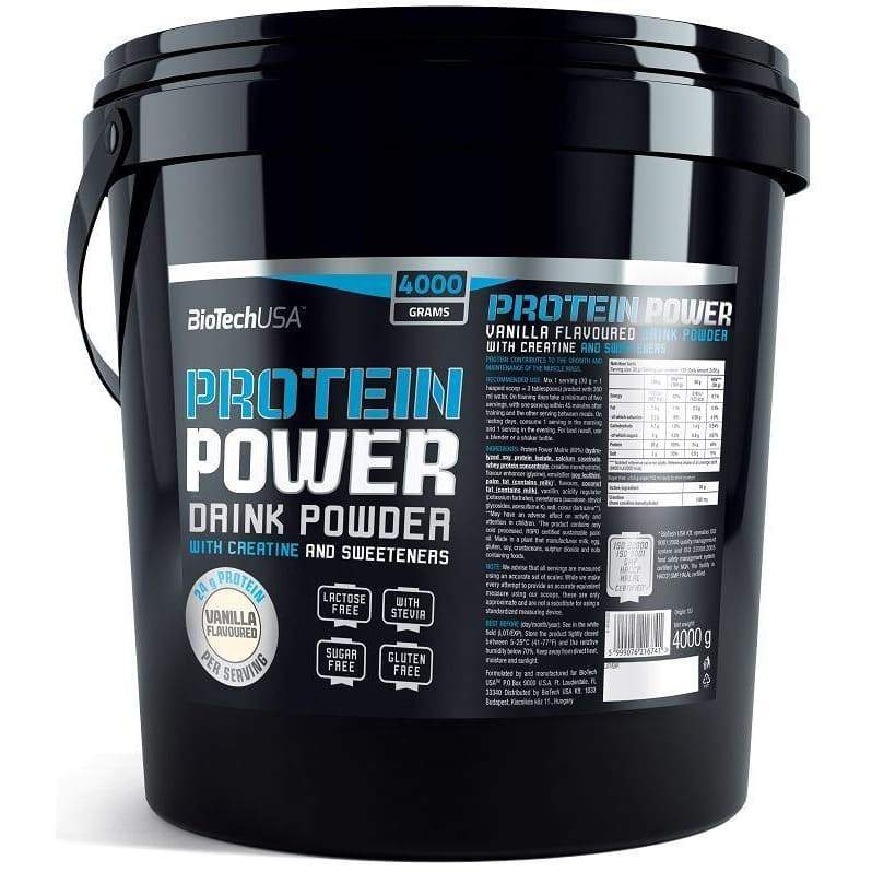Protein Power, Strawberry Banana - 4000 grams