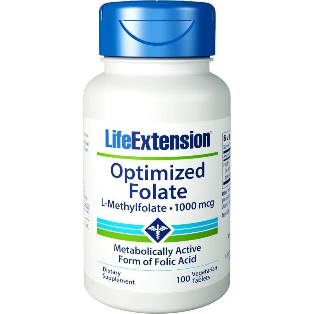 Optimized Folate, 1000mcg - 100 vcaps