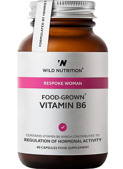 Wild Nutrition Food Grown Vitamin B6 60 caps