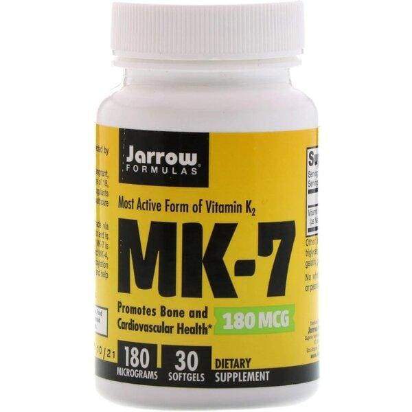 Vitamin K2 MK-7, 180mcg - 30 softgels
